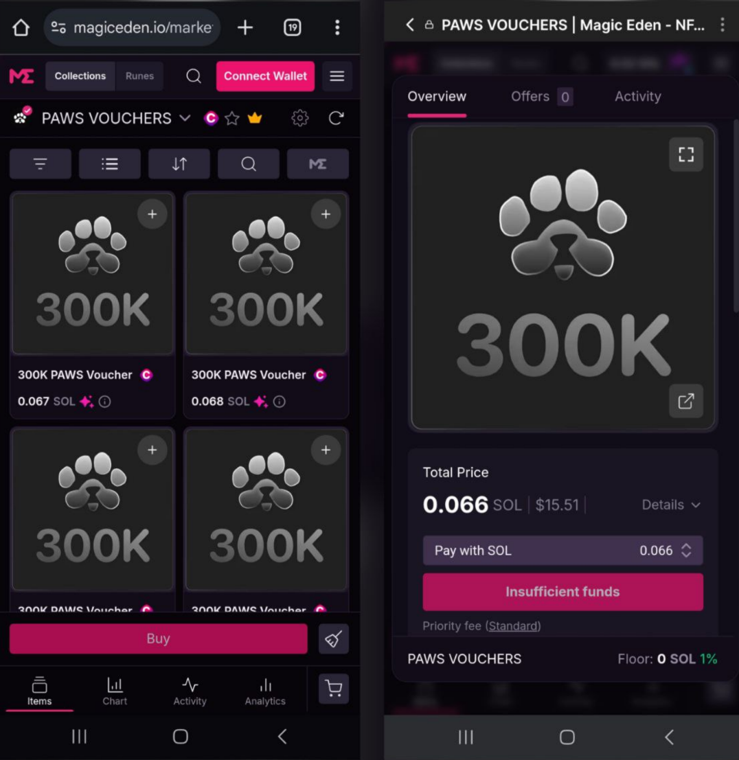 آموزش خرید و فروش پاوز paws | نوسان
